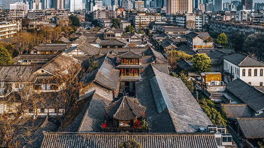 bird's-view-of-kuanzhai-alley