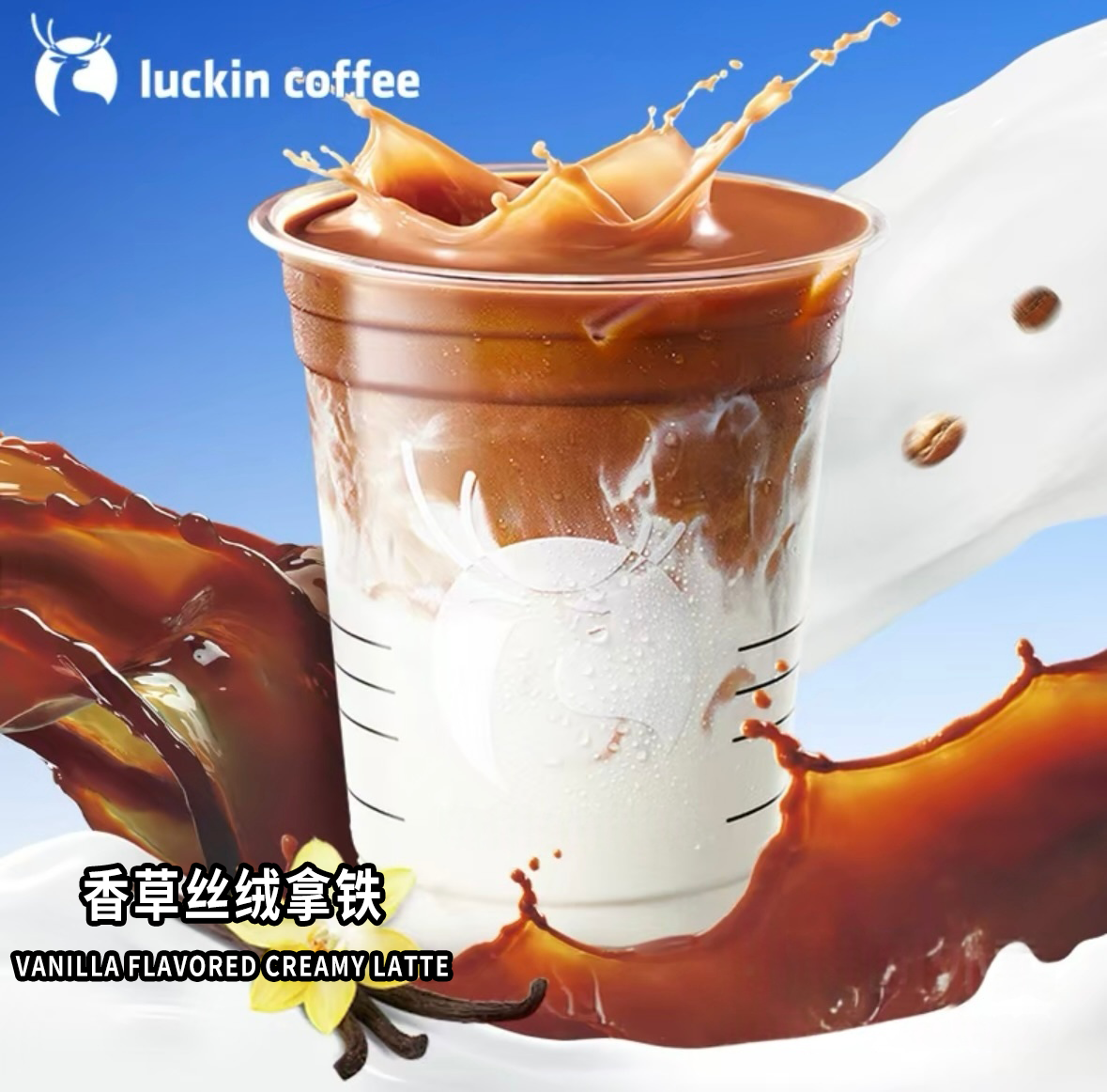 Vanilla Flavored Creamy Latte