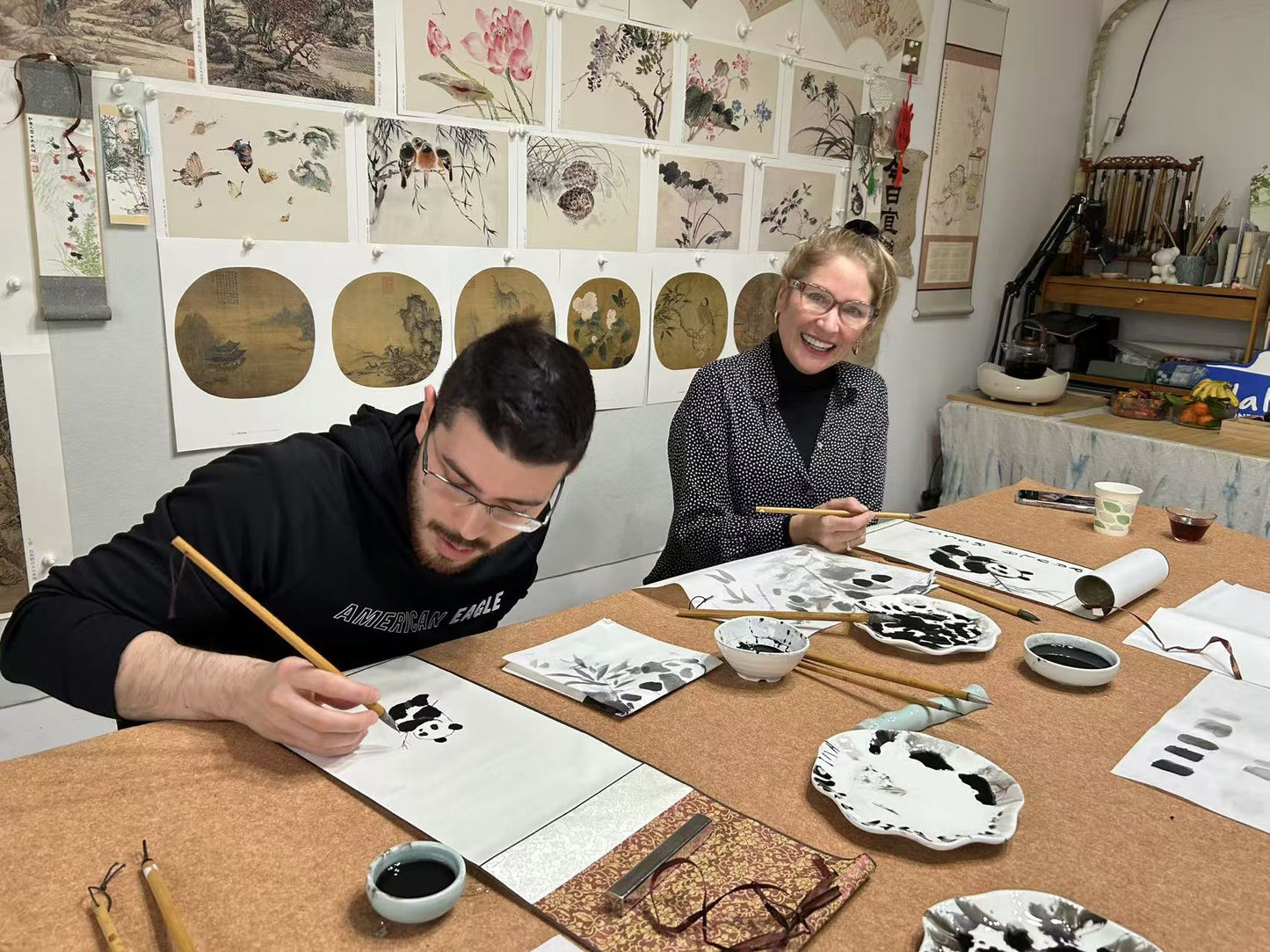 Chengdu only: Traditional Chinese Painting Experience
