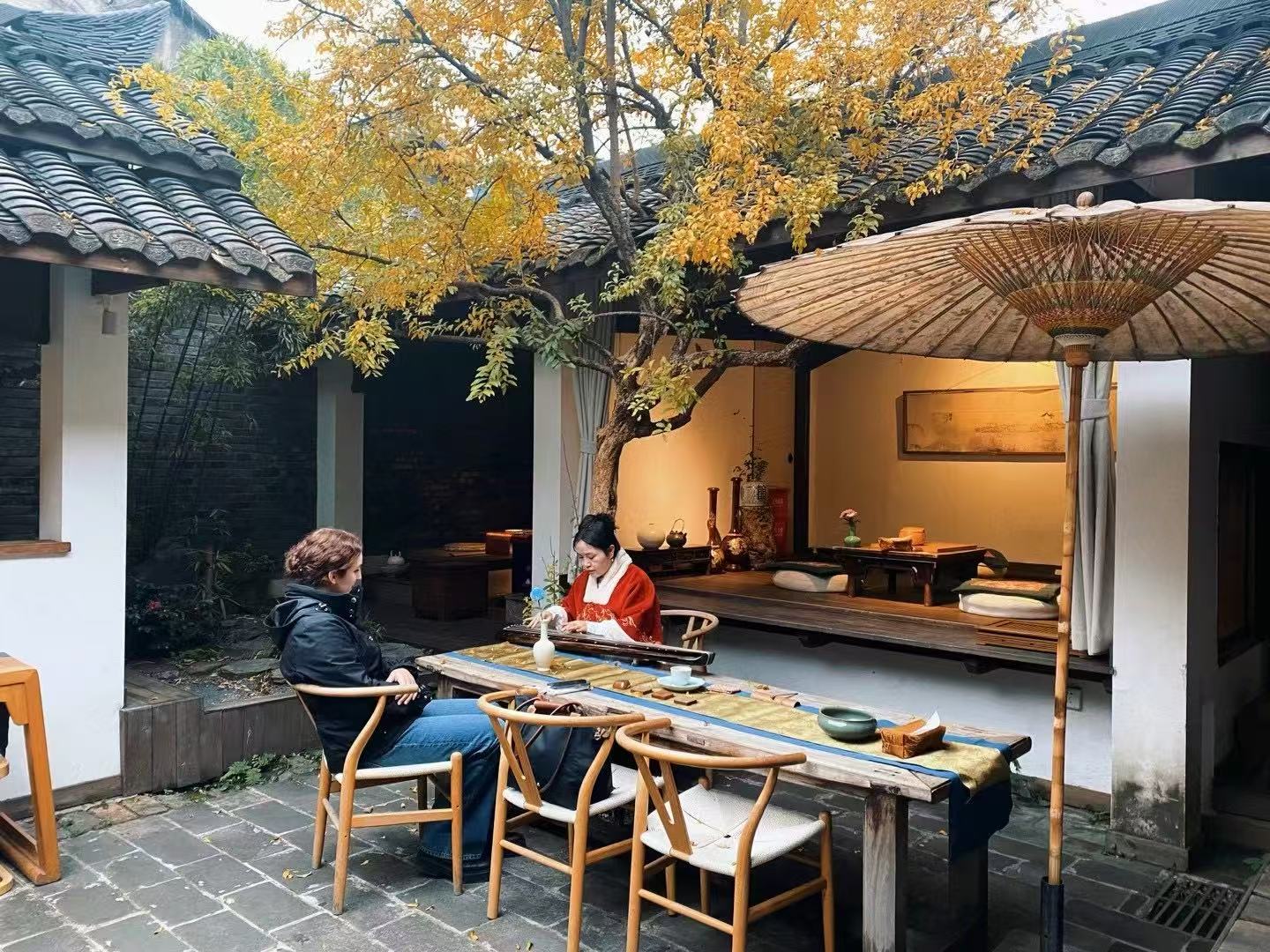 Chengdu: Ancient Guqin Experience Courtyard Restoration( Appointment Only)