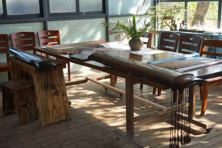 Chengdu: Ancient Guqin Experience Courtyard Restoration( Appointment Only)