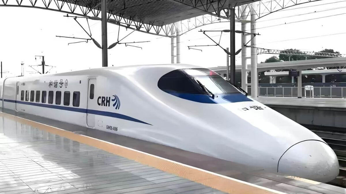 Fuxing high-speed train at station, 2026 China travel guide.