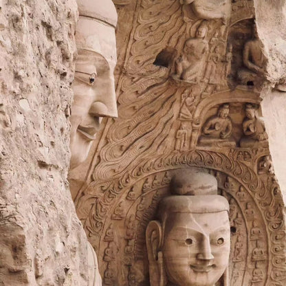 大同: 石窟和悬空寺一日游