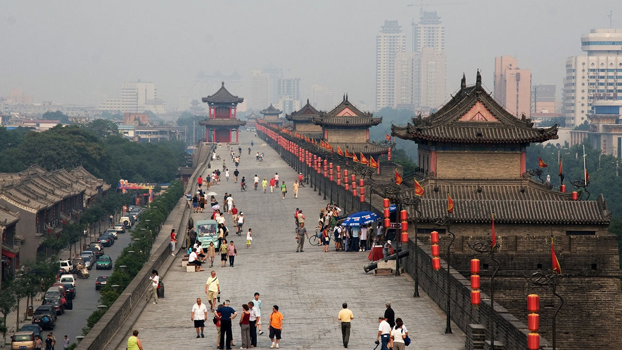 西安: 私人半日游 | 早市, 城墙骑行