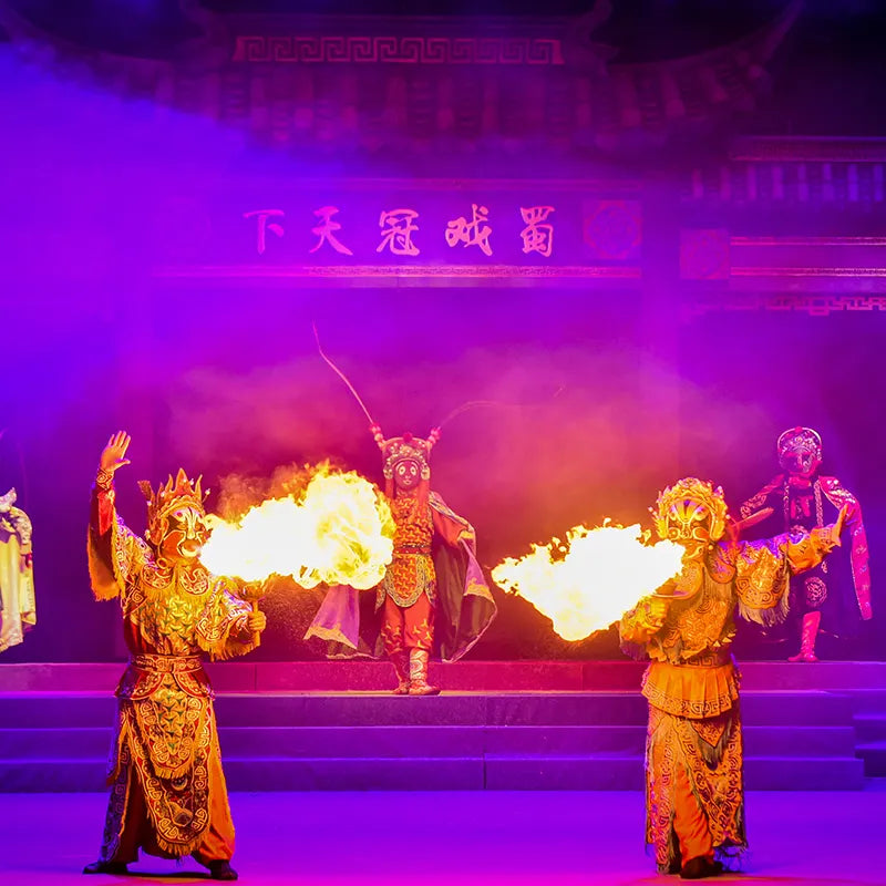 Sichuan Culture Opera Show Experience at Furong Guocui Indoor Theater