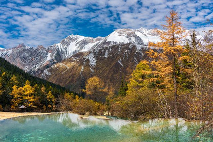 from Chengdu: Private Day Tour to Jiuzhai Valley National Park by Bullet Train